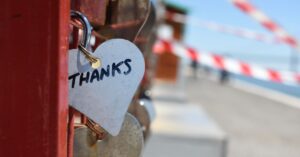 Having a gratitude attitude promotes positivity.