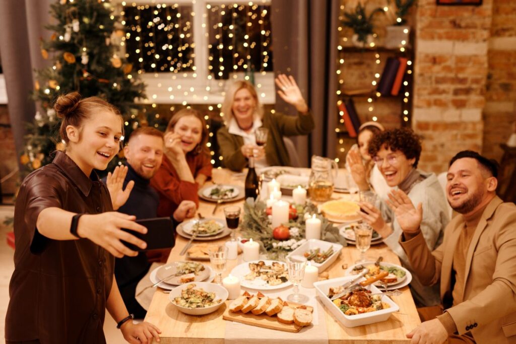 Family extended occasions can be stressful, but also a lot of fun.