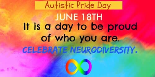 Autistic Pride Day is by autistics and for autistics.
