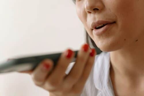 Repeating words or phrases after just saying them can often be a tool some use to assist with language processing.
