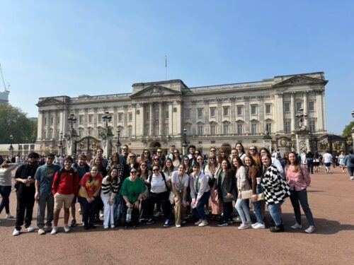 Enjoying a travel adventure to the U.K. 