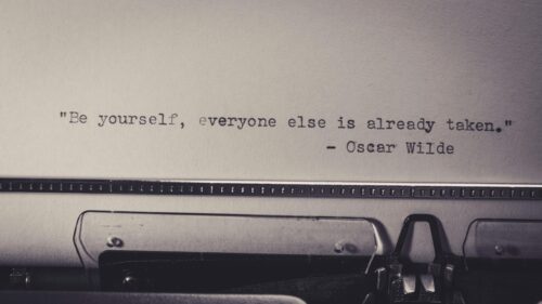 Remember your uniqueness, and celebrate you being you!